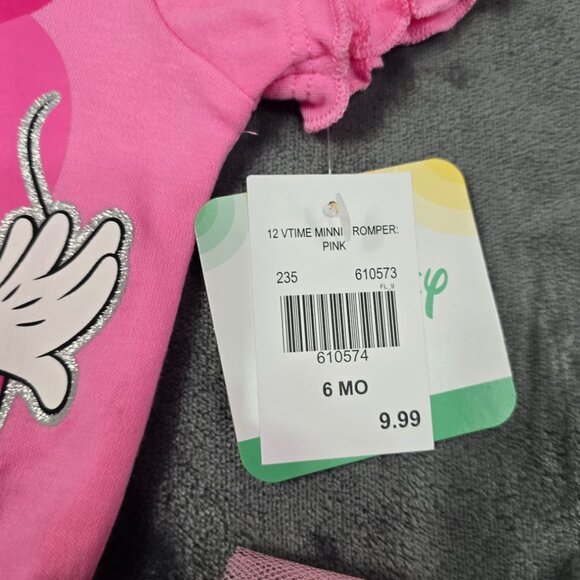 Disney Baby Girl Romper + Unicorn Tutu Bodysuit Bundle Size 6M NWT - Picture 8 of 9